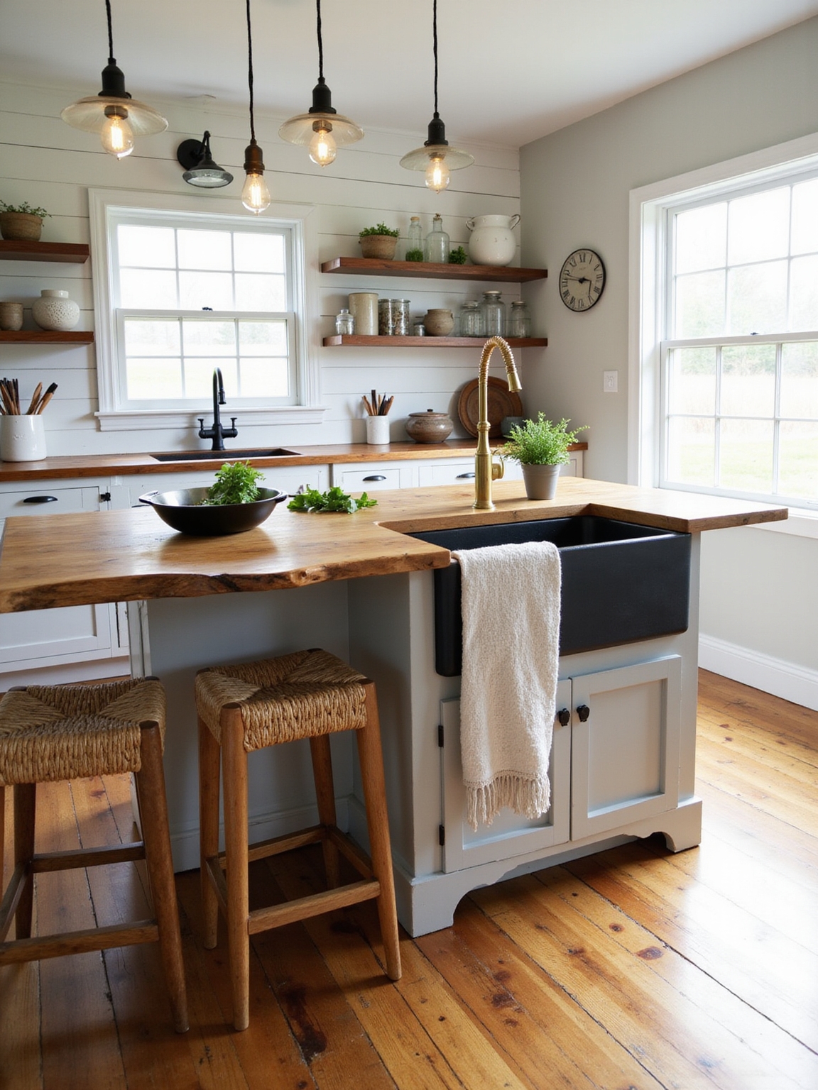 rustic touches for modern farmhouse