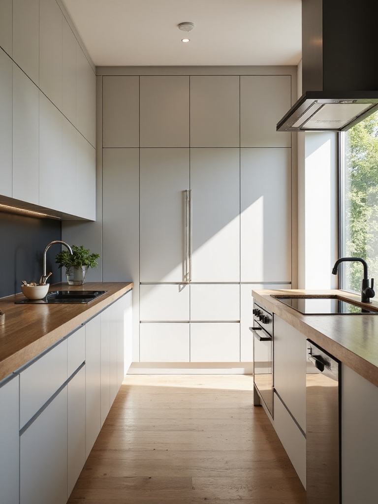seamless concealed kitchen appliances