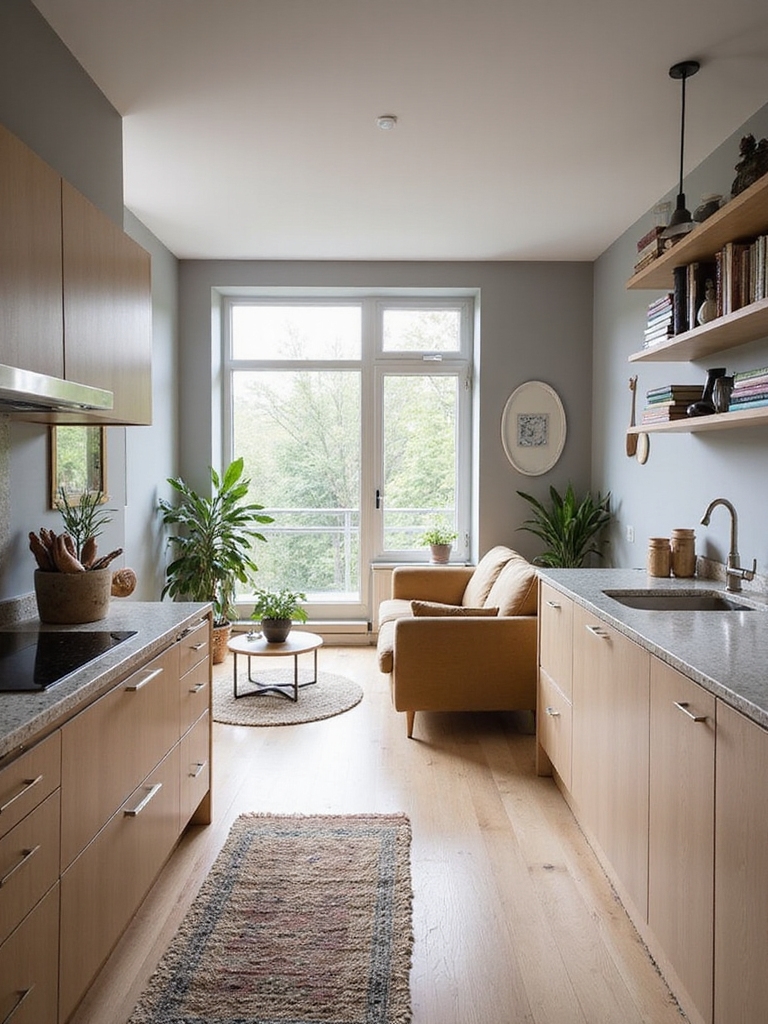 subtle transitions define zones