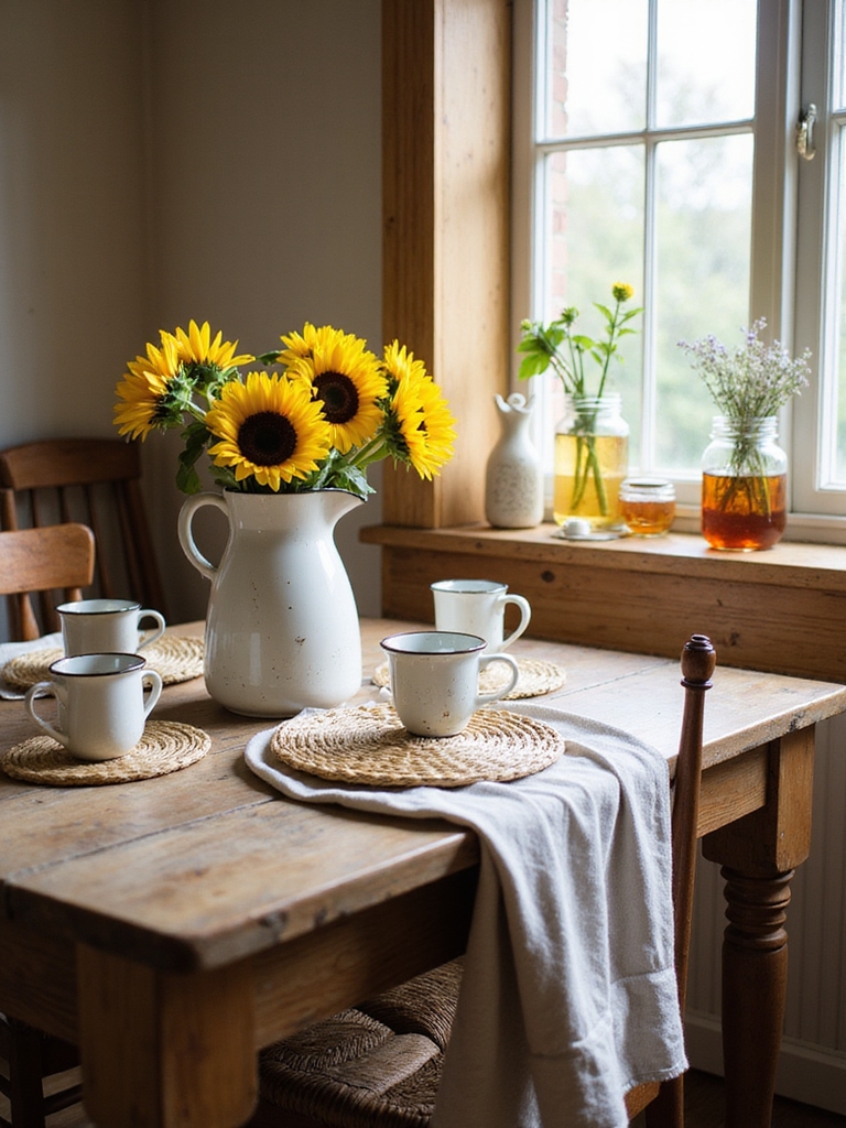 sunflower country kitchen charm