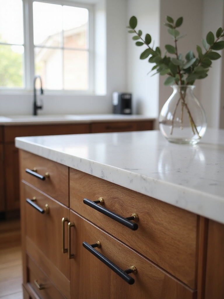 swap cabinet knobs for charm