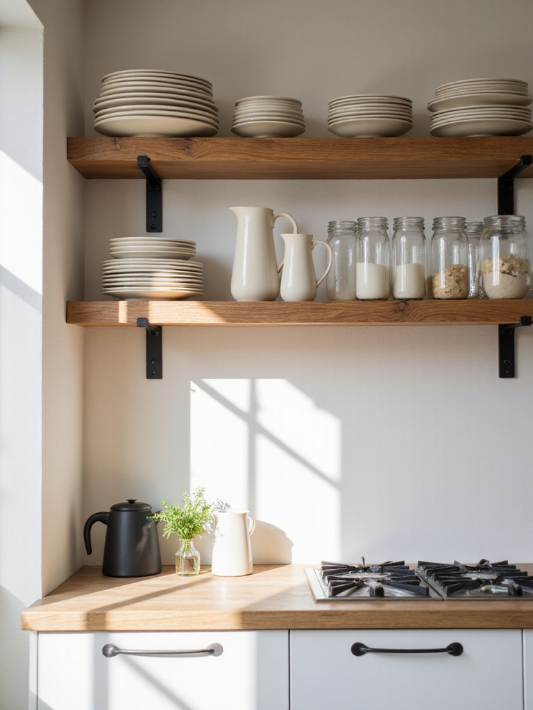three tone warm wood minimalism