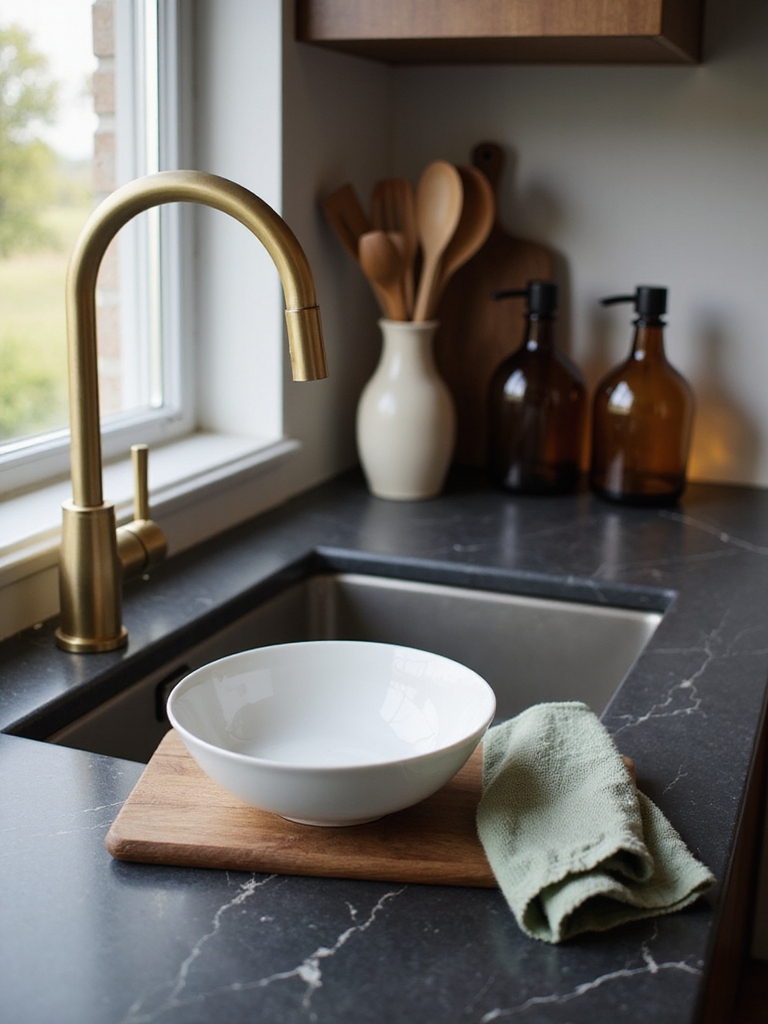 timeless functional luxury kitchen accents