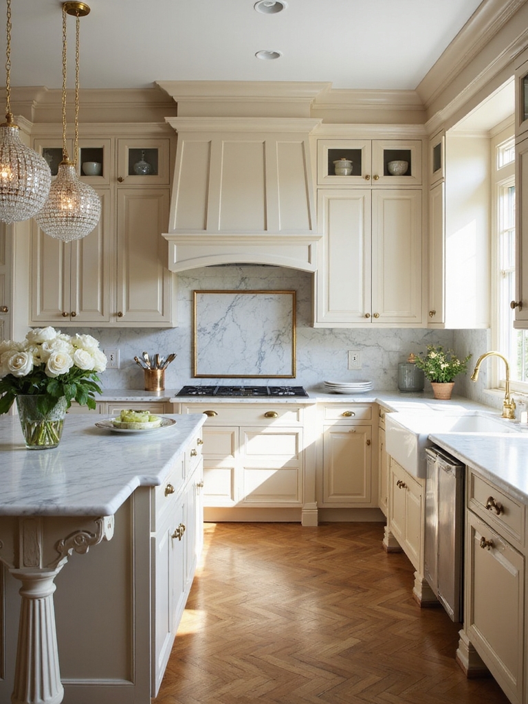 timeless refined modern classic kitchen