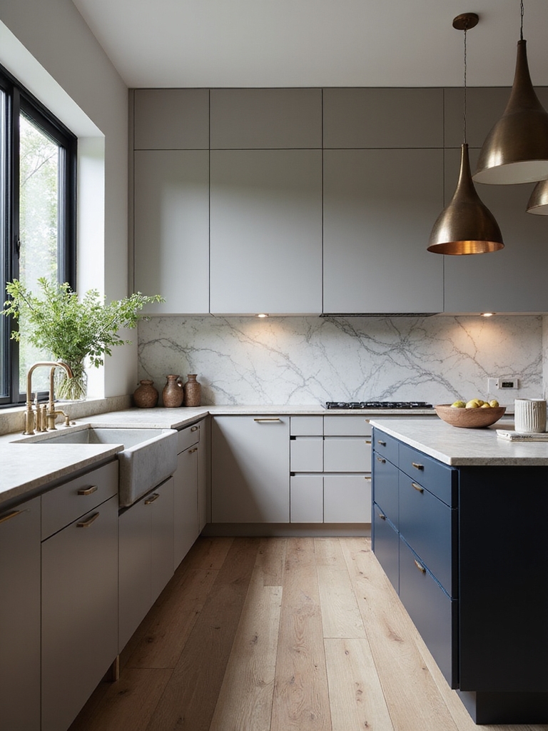 timeless warm neutral kitchen