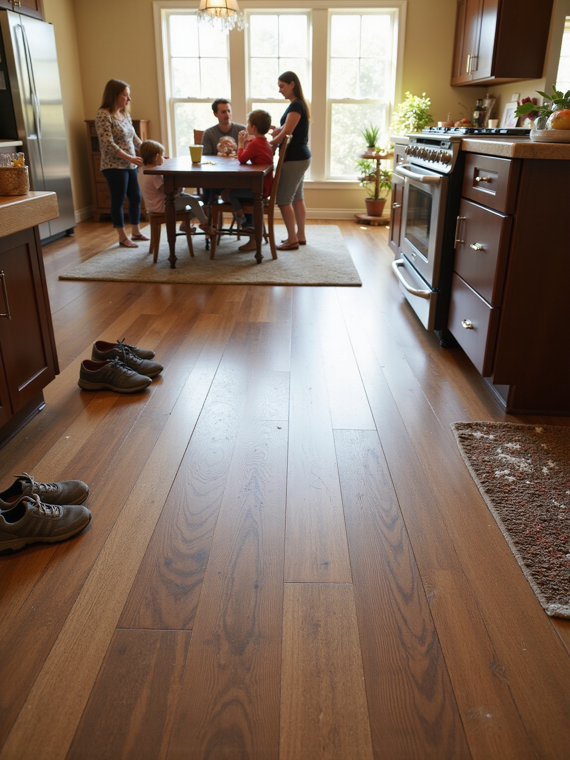 warm durable engineered hardwood