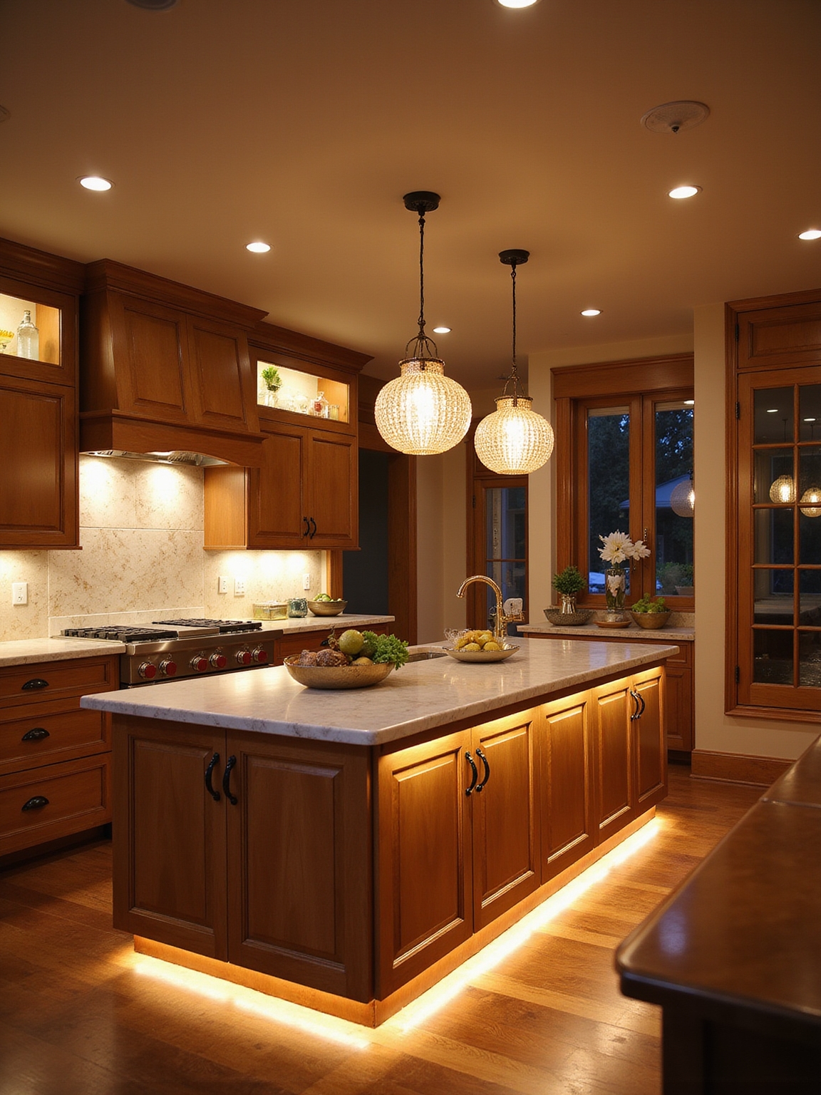 warm luxurious 2700 3000k lighting