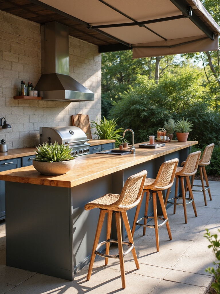 weatherproof low maintenance outdoor materials