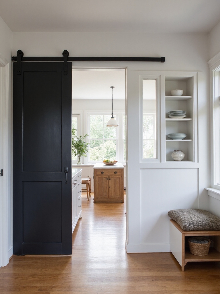 welcoming efficient farmhouse flow