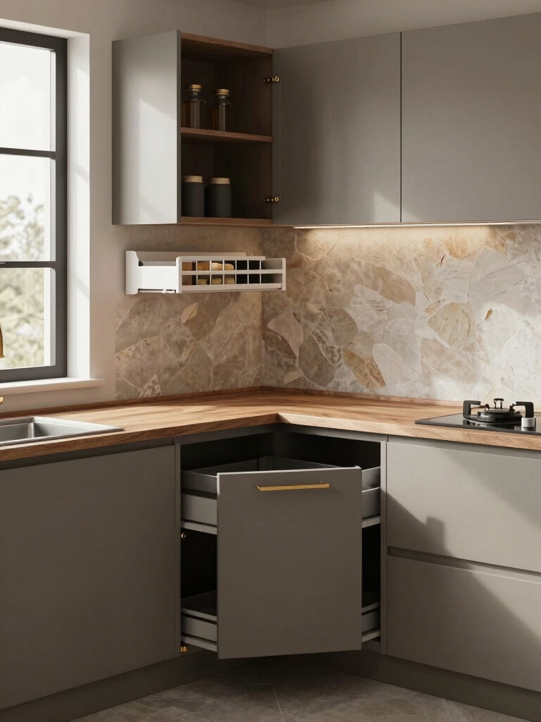 accessible corner cabinet solutions
