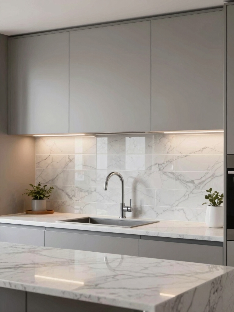 affordable luxe backsplash solutions