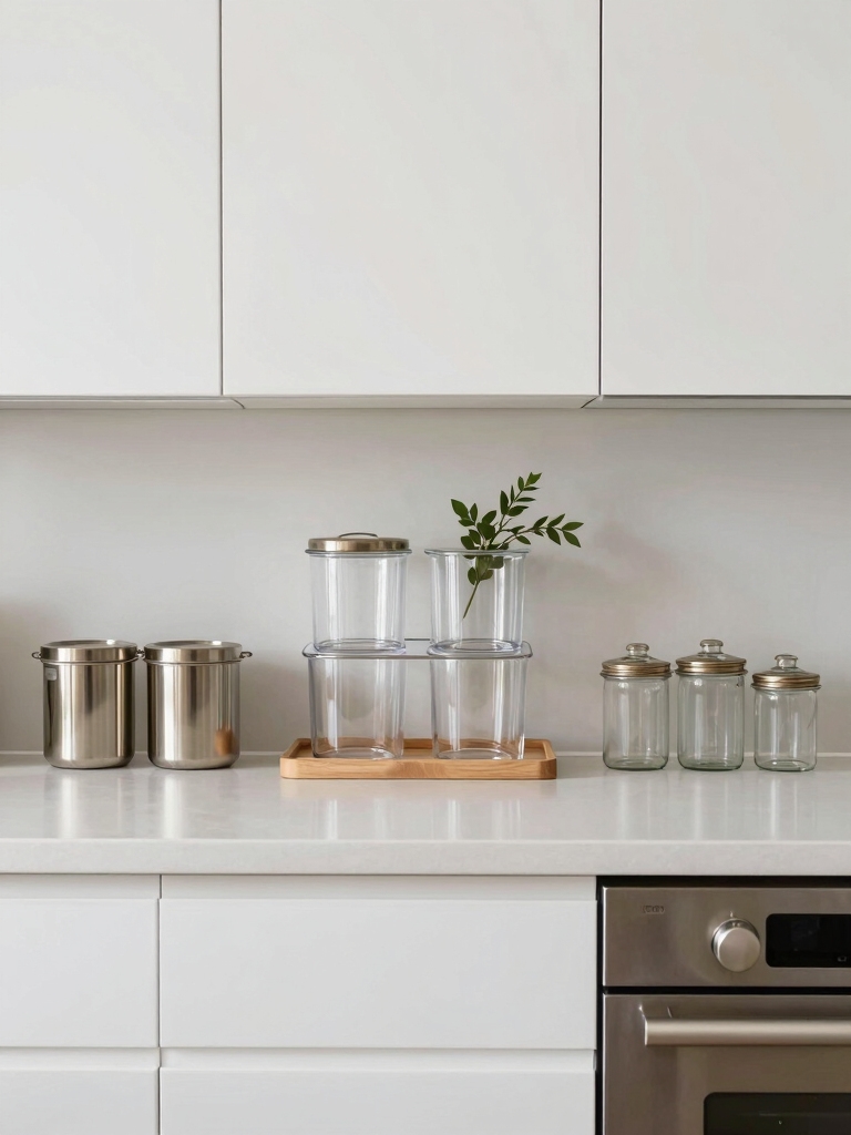 affordable luxe kitchen organization