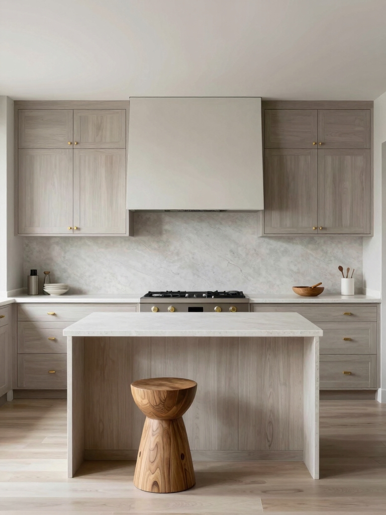 airy whitewashed kitchen retreat