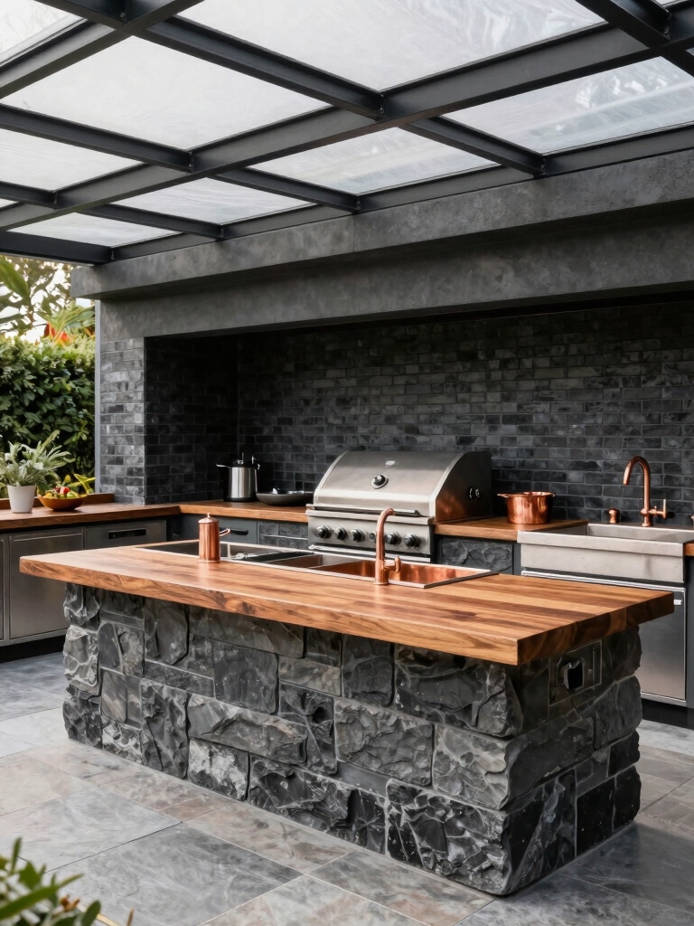 all weather outdoor kitchen considerations
