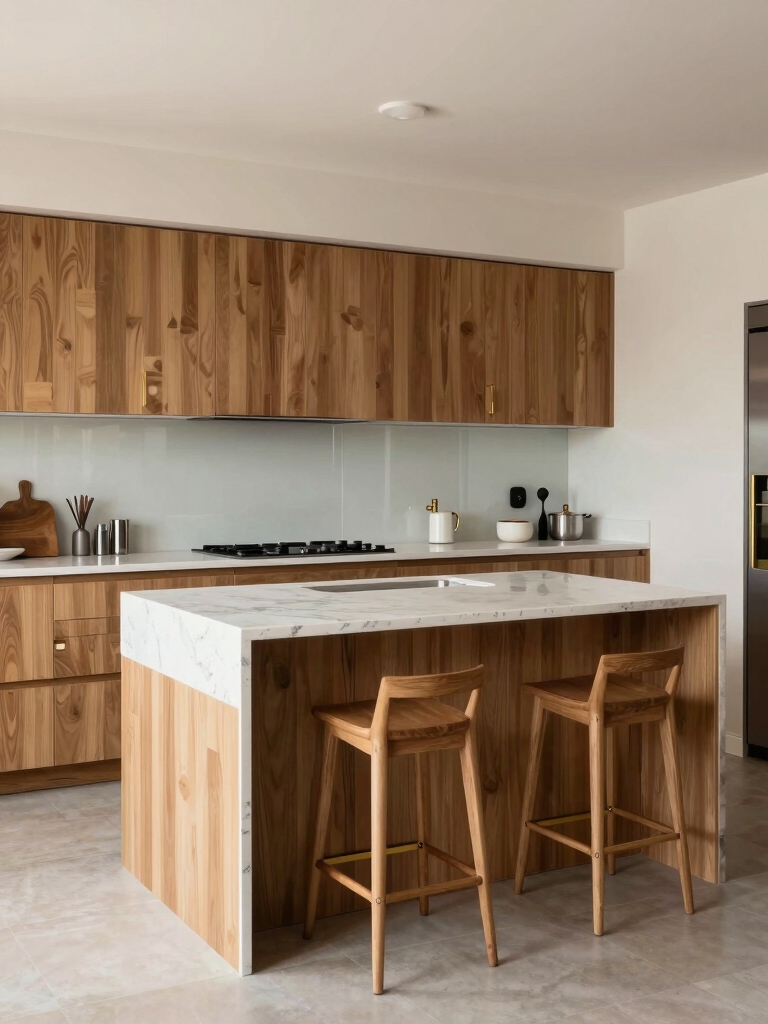 assess open layout kitchen functionality