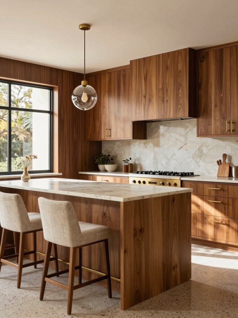 authentic warm wood veneers