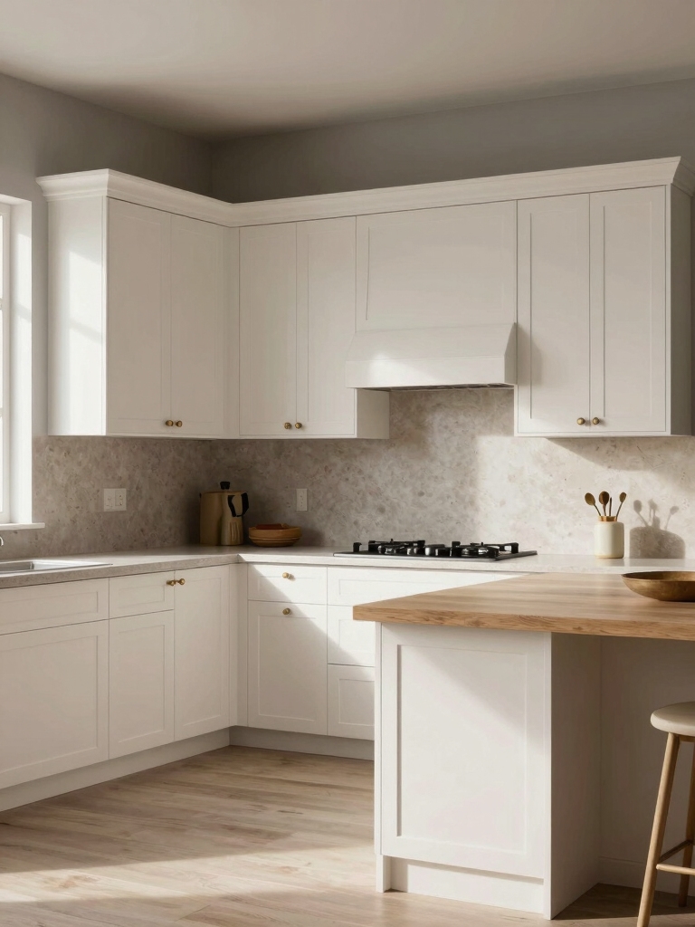 balanced greige kitchen aesthetics