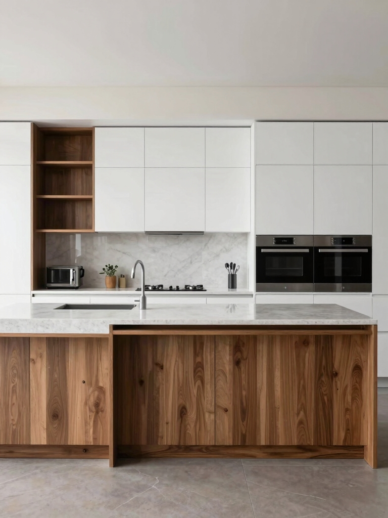 balanced storage for aesthetics
