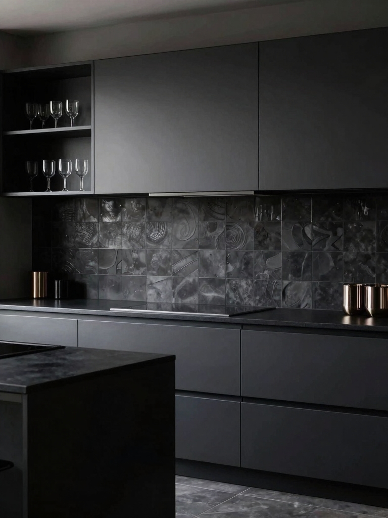 balancing textures in kitchens