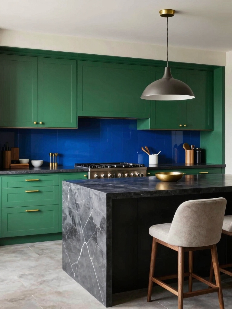 bold color kitchen ideas