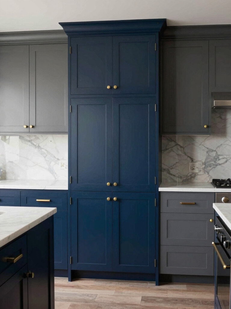 bold colors modernize kitchens