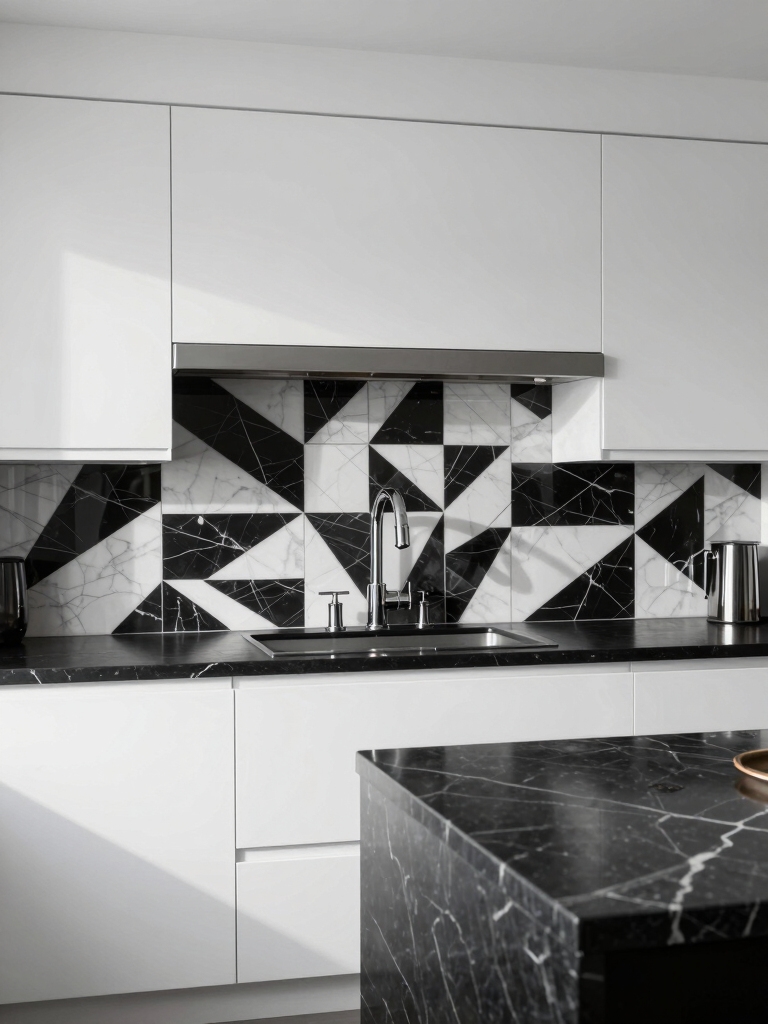 bold patterns enhance kitchens