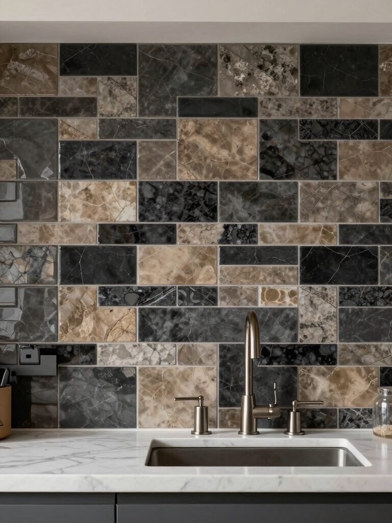 bold textures enhance kitchens
