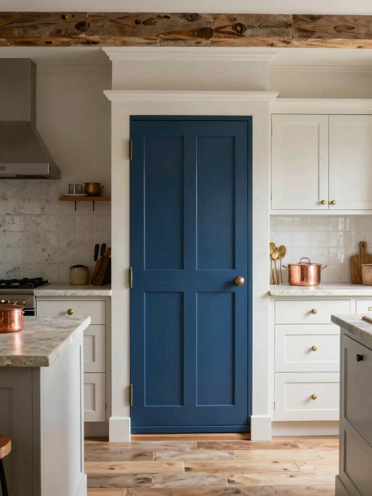 boulangerie blue pantry doors budget
