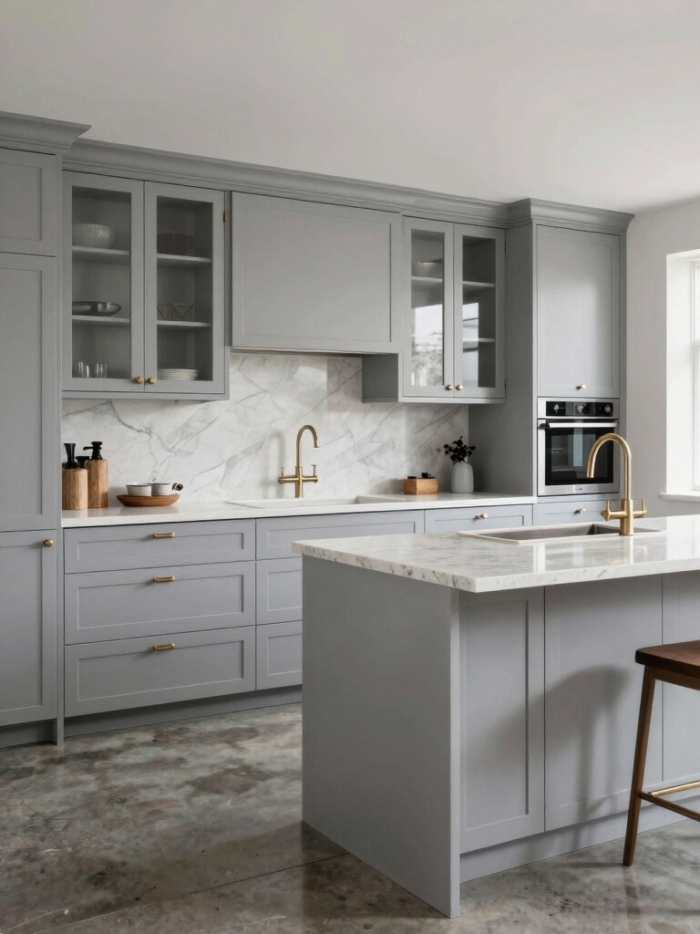 bright airy kitchen design