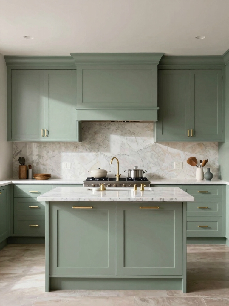 bright airy kitchen design