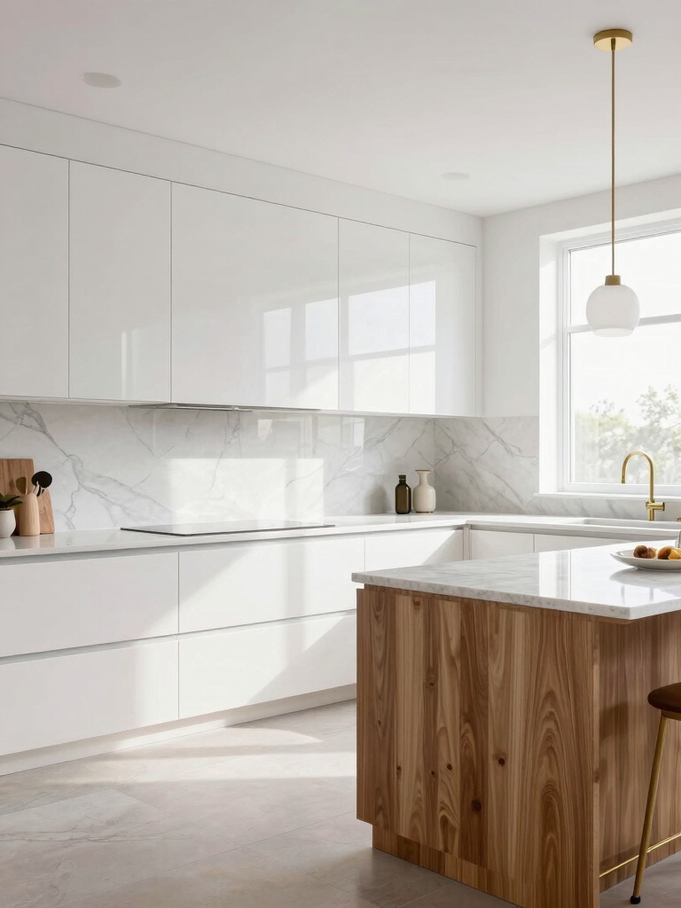 bright clean harmonious kitchens
