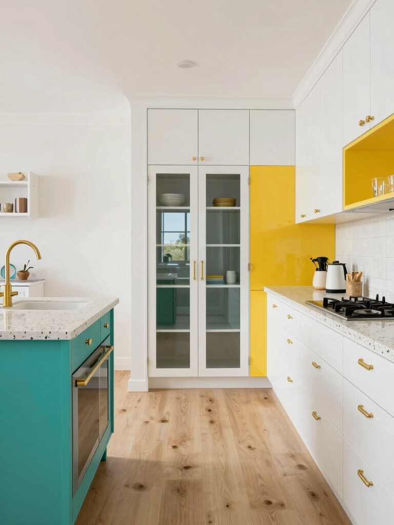 bright colors expand spaces