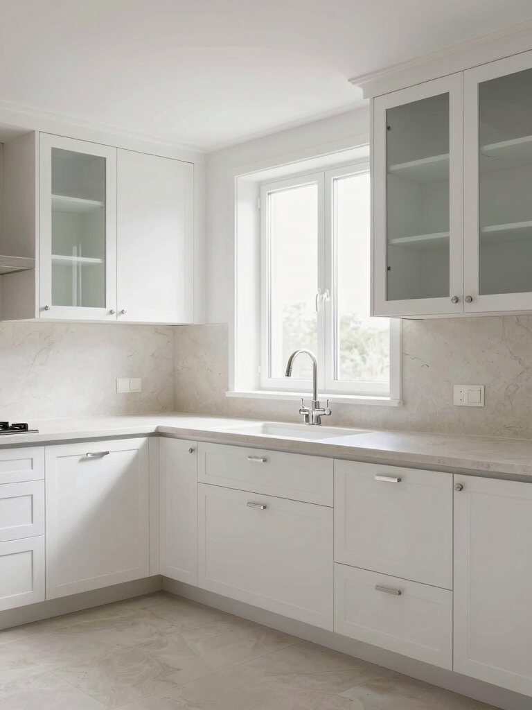 bright spacious kitchen design