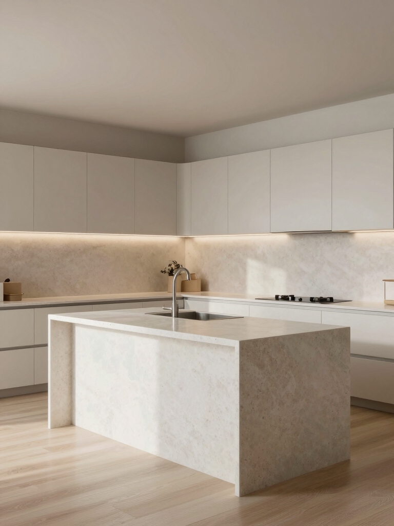 bright whites expand spaces