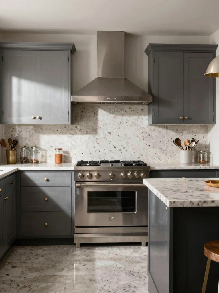 brushed metals kitchen hardware options