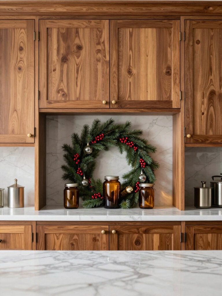 budget friendly festive kitchen decor