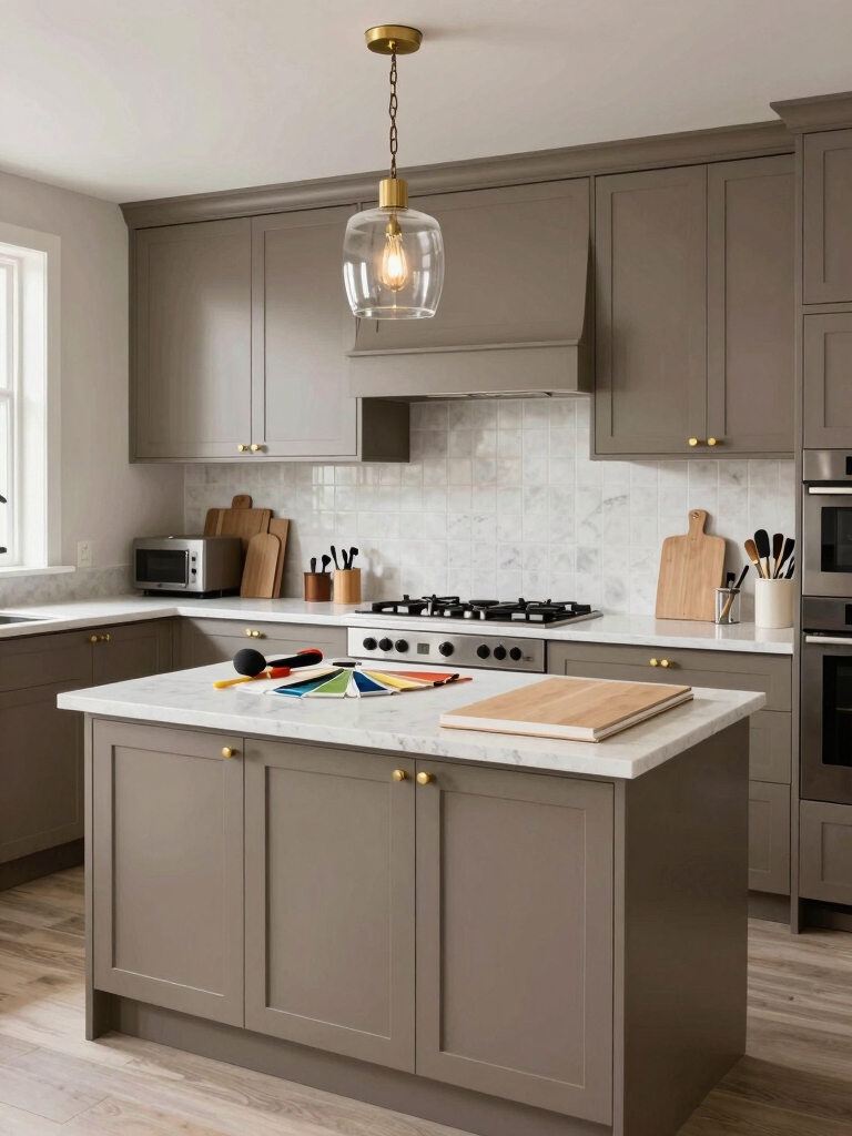 cabinet makeover goal budgeting