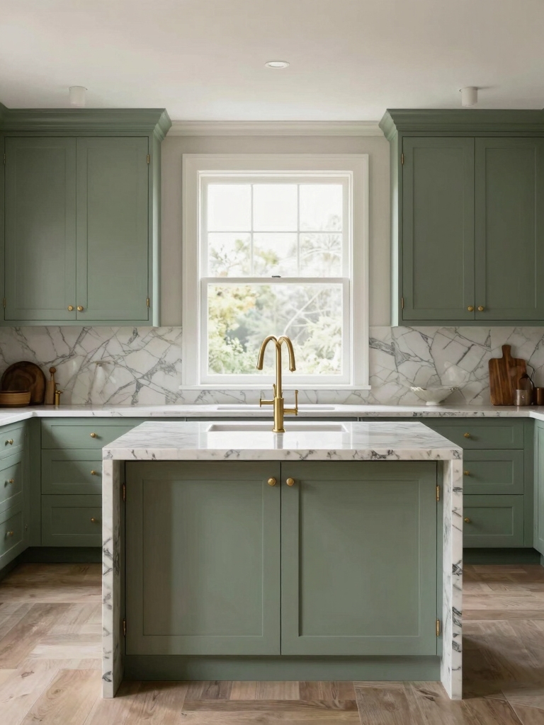 calm inviting kitchen atmosphere