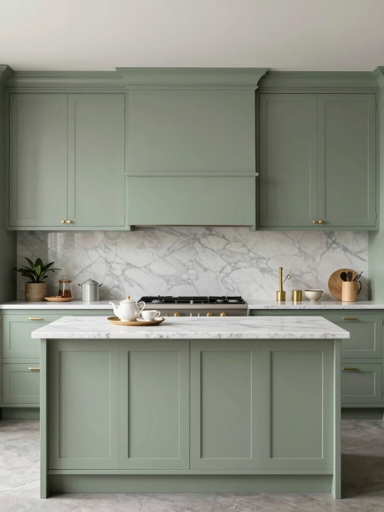 calm versatile kitchen design