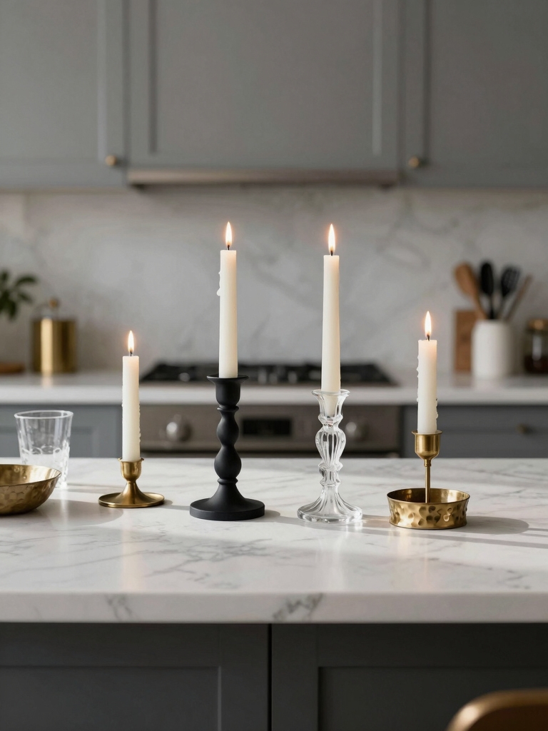 candlelight creates cozy ambiance