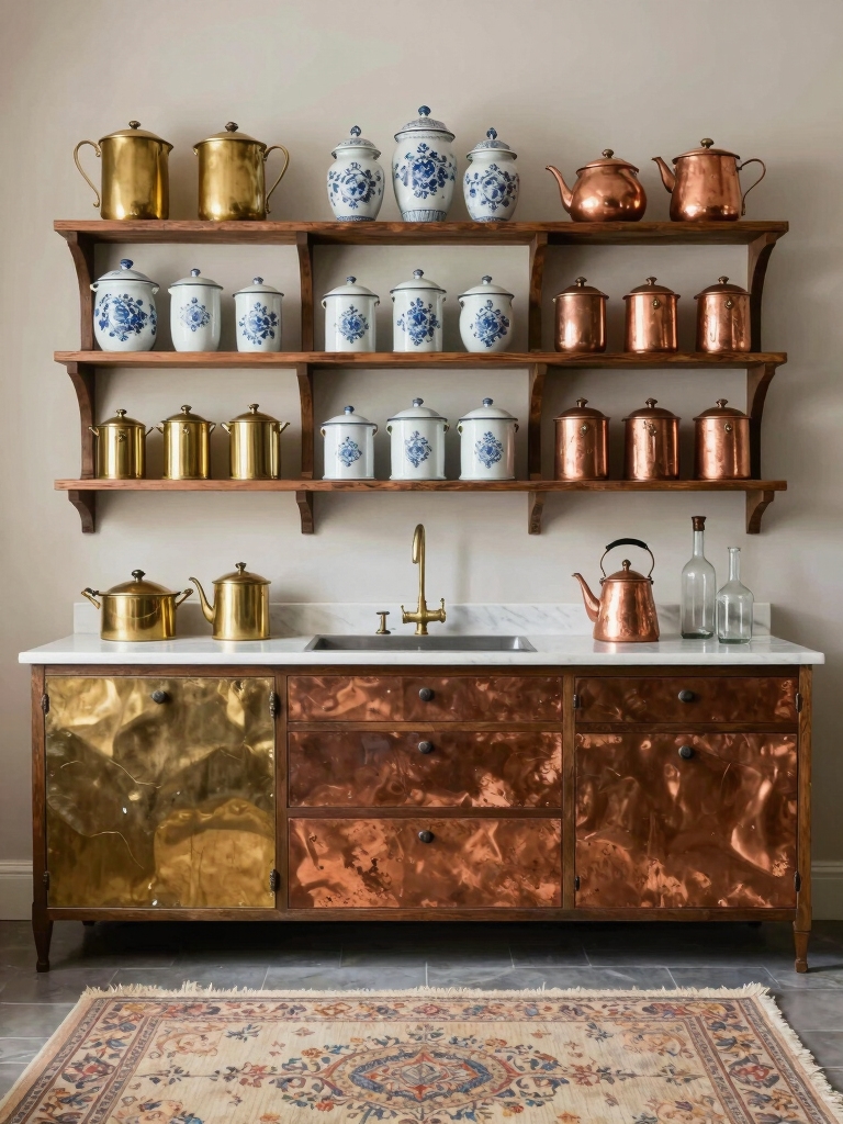 charming antique kitchen decor