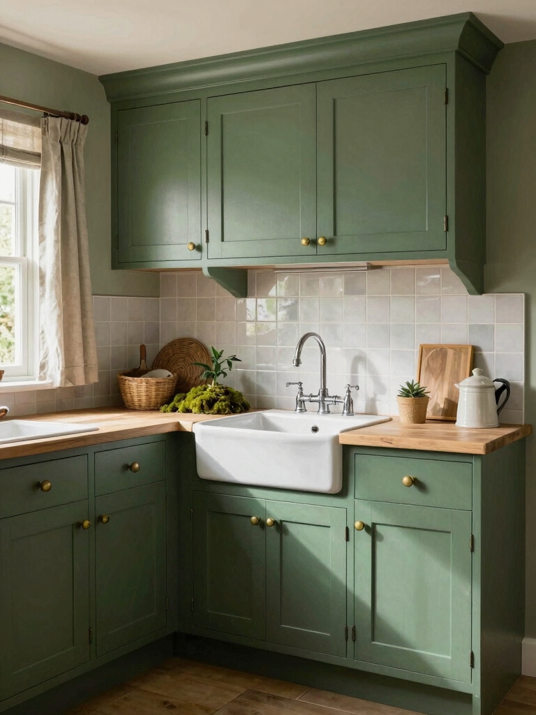 charming countryside kitchen nooks