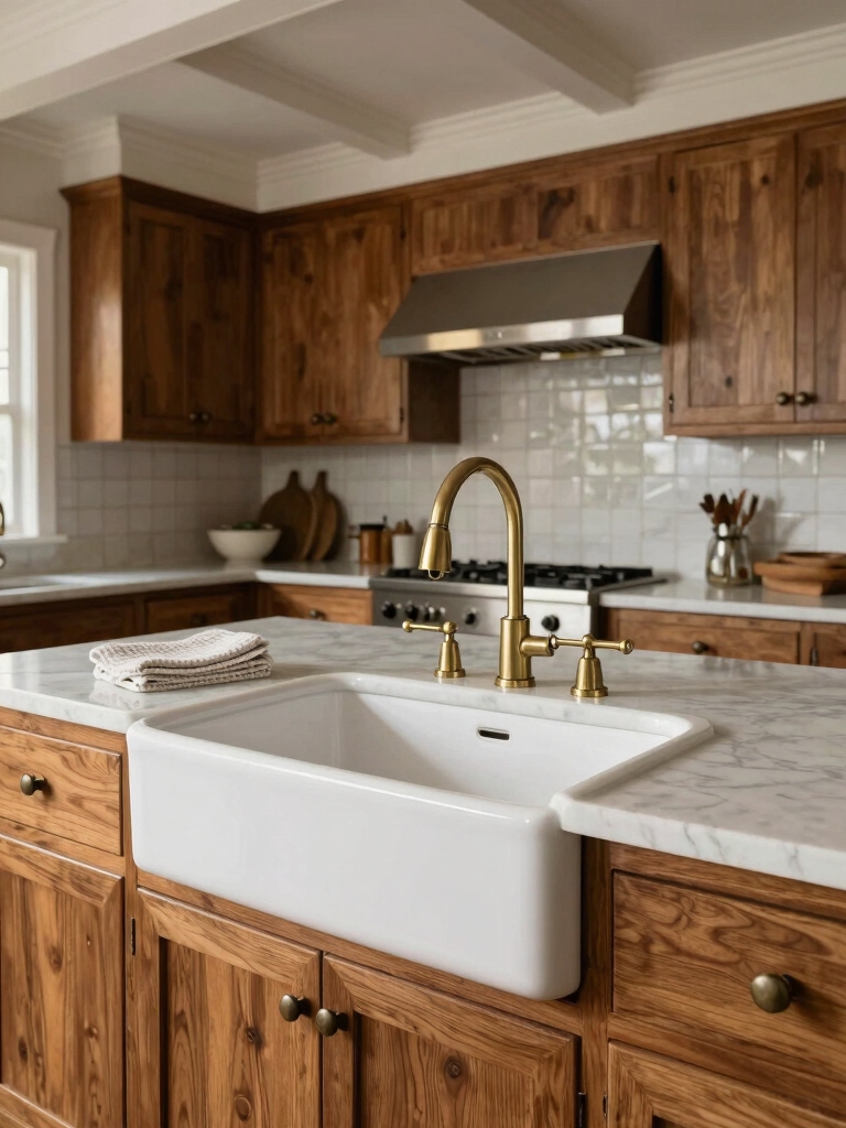 charming white farmhouse sinks