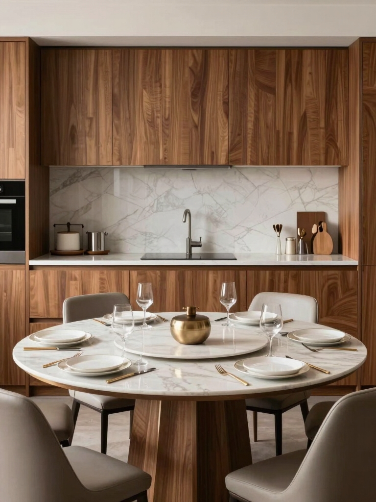 chic small dining solutions