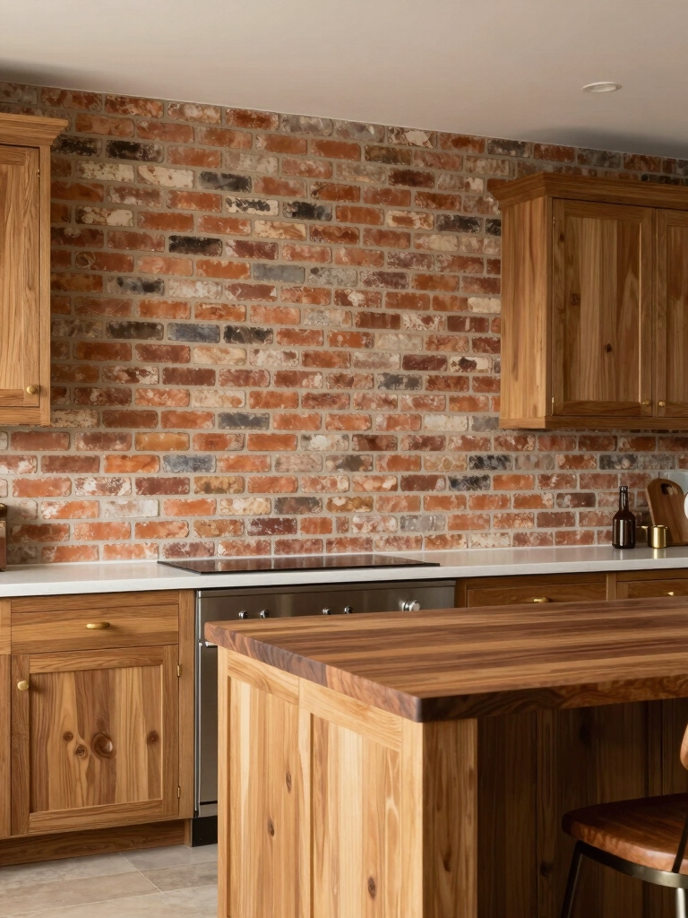 choose complementary brick tones