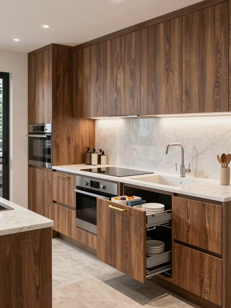 choose efficient kitchen layout
