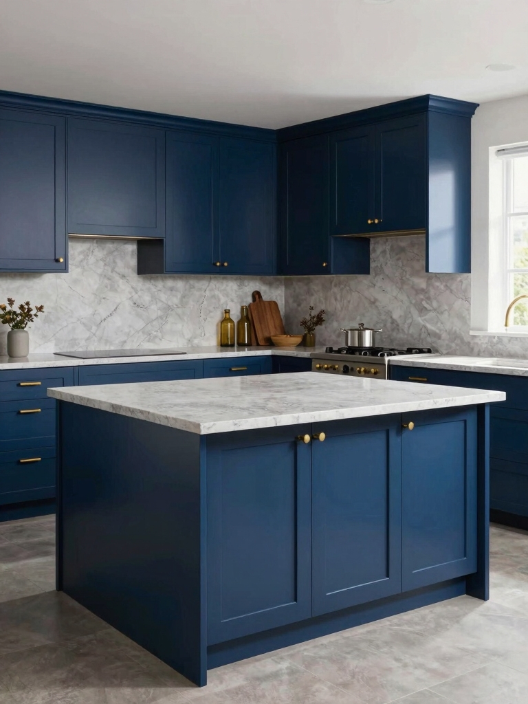 choosing balanced blue shades