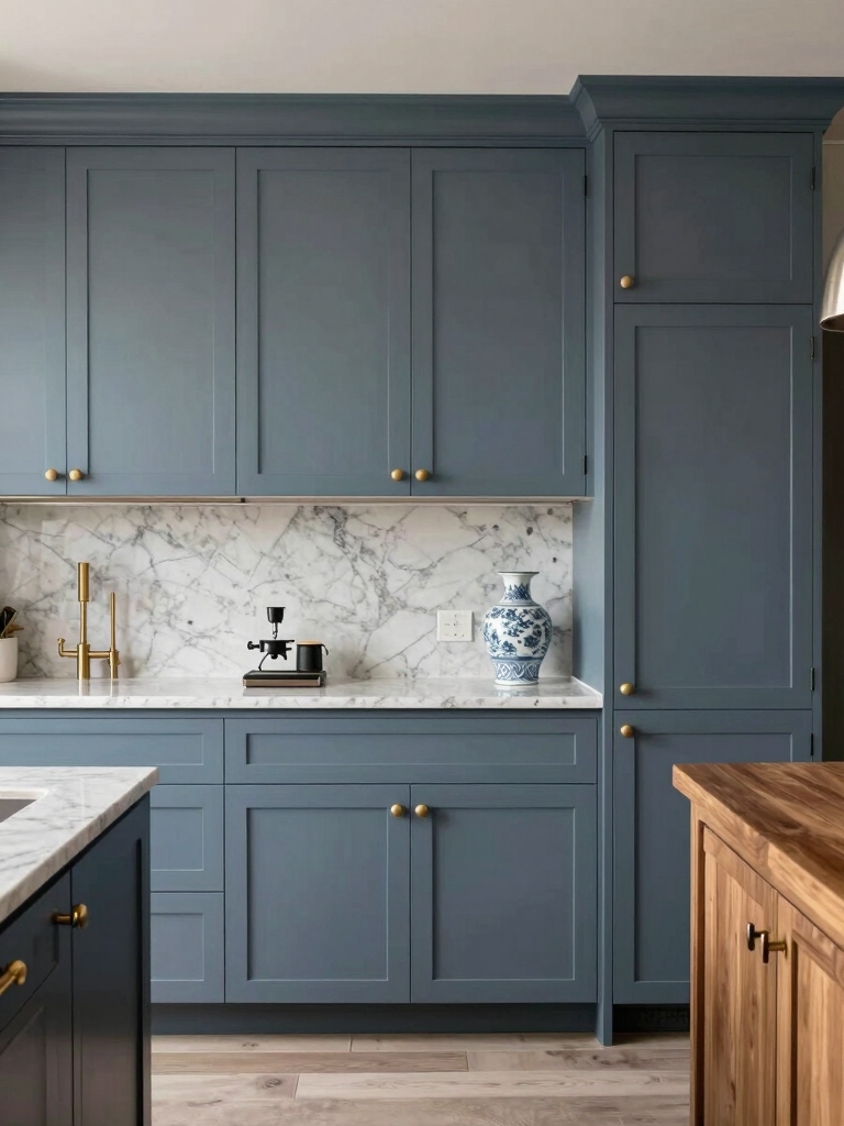 choosing calm blue gray shade