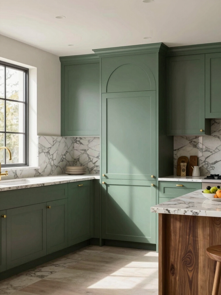 choosing durable green cabinets