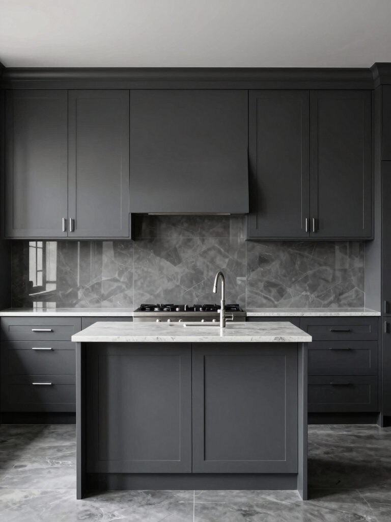 choosing stylish dark grey